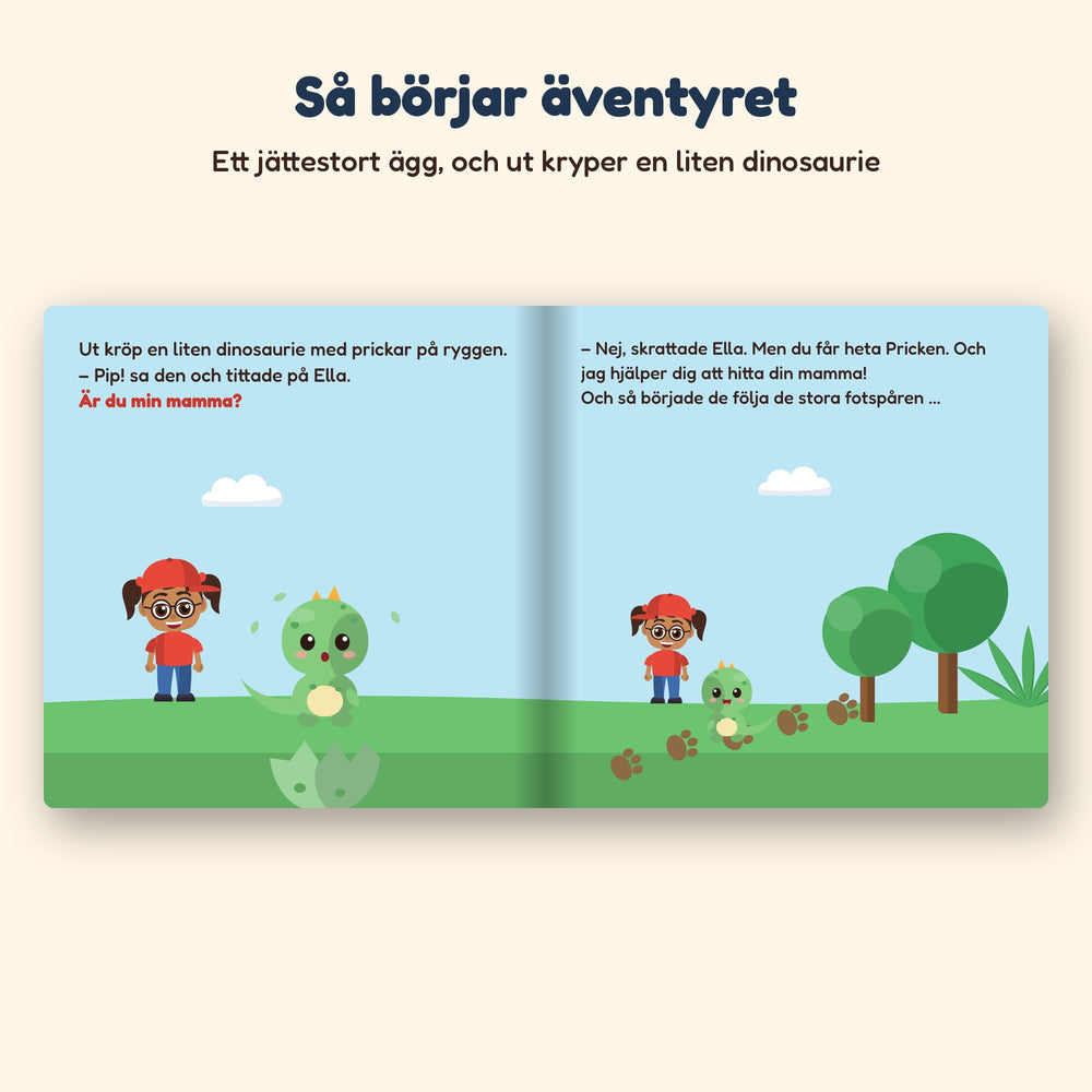 Ett ägg i trädgården