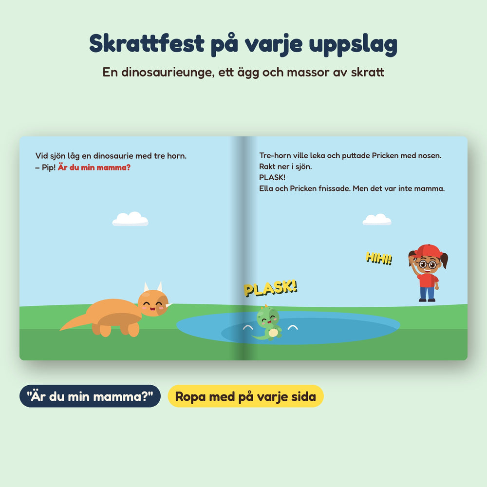 Skratt på varje uppslag