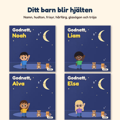 Godnatt, NAMN