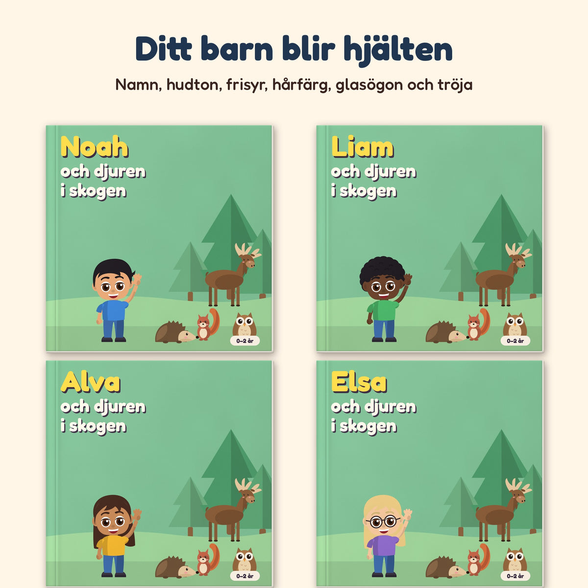 NAMN och djuren i skogen