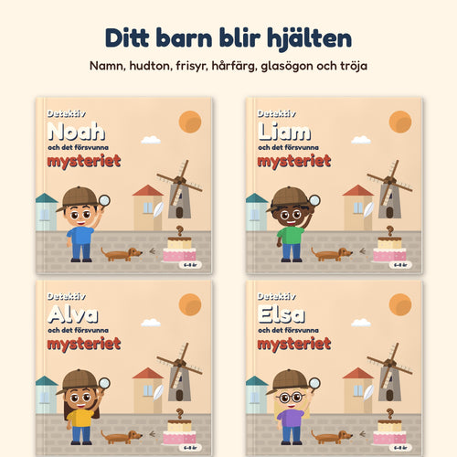 Detektiv NAMN och det försvunna mysteriet
