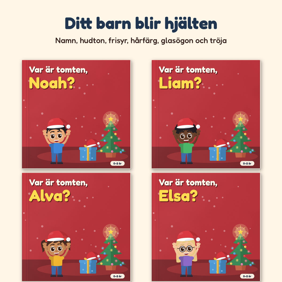 Vart är tomten, NAMN