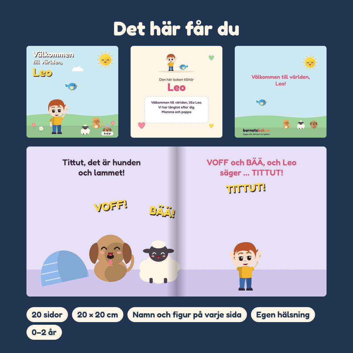 Välkommen till världen, NAMN