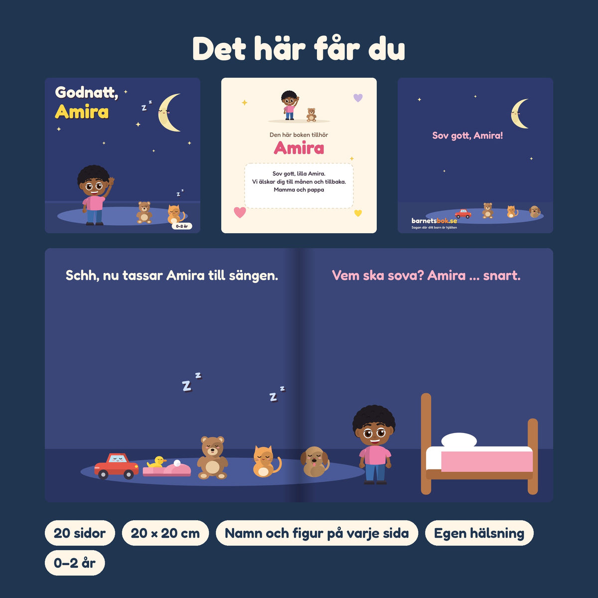 Godnatt, NAMN